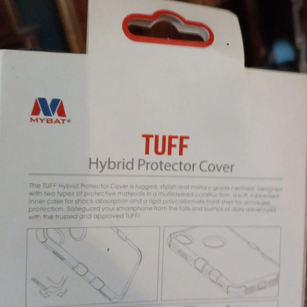 MYBAT TUFF Hybrid Protective Cover for Motorola MOTO G7 Supra/G7 Power